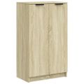 vidaXL Botník dub sonoma 59x35x100,5 cm spracované drevo