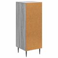 vidaXL Servírovacia skriňa Sivá sonoma 33 x 34,5 x 89,5 cm