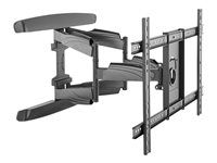 Cable Management (FPWARTB2) - Montážna súprava (montáž na stenu, kľúč, 2 vertikálne úchytky, 2 horizontálne držiaky) - pre televízory - plast, oceľ - čierna - veľkosť obrazovky: 32"-70" - montáž na stenu - pre P/N: HDMIPLATE