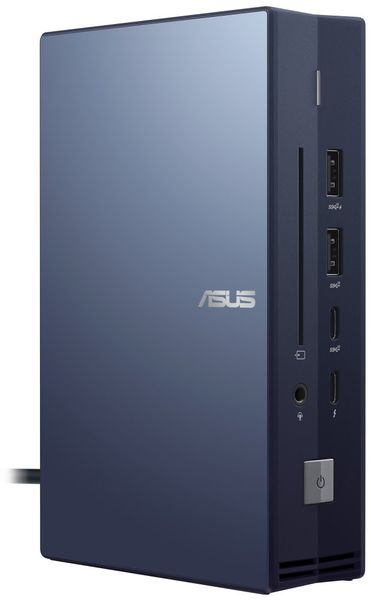 ASUS SimProDock 2 Dokovacia stanica, USB typ C s Thunderbolt 3, HDMI, VGA, 2x DisplayPort, Thunderbolt 3, 2x USB 3.1, USB 3.0, RJ-45, čtečka SmartCa
