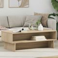 vidaXL Konferenčný stolík Sonoma dub 100 x 46 x 35 cm Kompozitné drevo