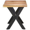 vidaXL Jedálenský stôl 140x70x75 cm, drevený masív s medovým náterom
