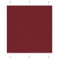 vidaXL plisovaná roleta Bordeaux červená 120x100 cm Šírka látky