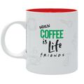 Hrnček Friends - Coffee is life