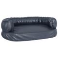 vidaXL Ergonomický penový matrac pre psa tmavomodrý 60x42cm umelá koža