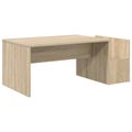 vidaXL Konferenčný stolík Sonoma dub 90 x 45 x 35 cm Kompozitné drevo