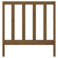 vidaXL Čelo postele medovohnedé 96x4x100 cm masívna borovica