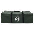 vidaXL Auto Stan 350 x 250 cm Armádna zelená Polyester a oceľ
