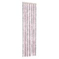vidaXL Záves proti hmyzu strieborno-sivý a ružový 56x185 cm ženilka