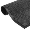 vidaXL Rohožky pred dvere 2 ks antracitové 80x120 cm obdĺžnikové všívané