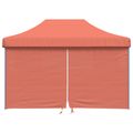 vidaXL Párty stan 279 x 410 x 315 cm Tehlová Oxfordská látka