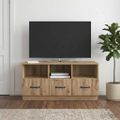 vidaXL TV skrinka 102 x 34,5 x 47 cm Dub artisan Kompozitné drevo
