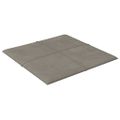 vidaXL Nástenné panely 12 ks bledosivé 30x30 cm zamatové 1,08 m²