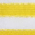 vidaXL Balkónová markíza žlto-biela 120x500 cm HDPE