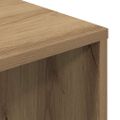 vidaXL Stôl dub artisan 102,5x35x75 kompozitné drevo
