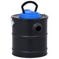 vidaXL Vysávač na popol s HEPA filtrom 1200 W 20 l oceľ