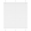vidaXL plisovaná roleta biela 115x150 cm šírka látky 114,4 cm