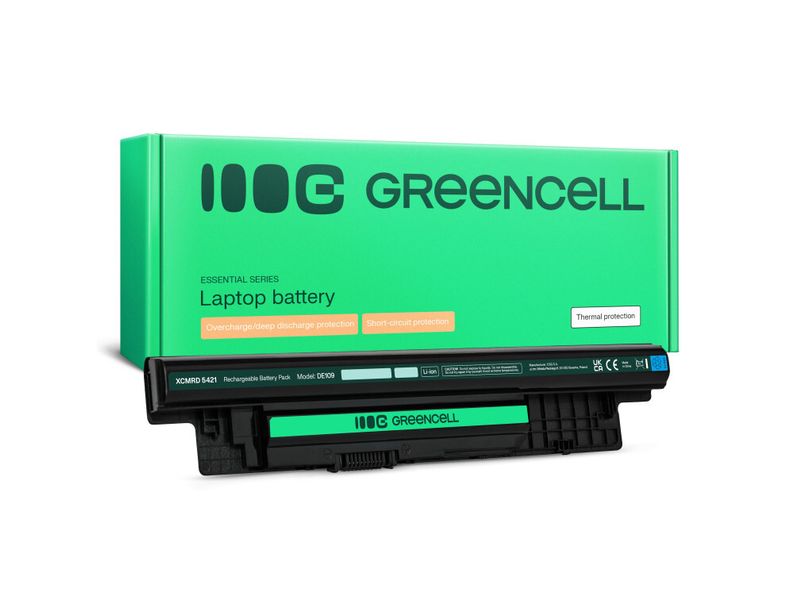 Green Cell DE109 batéria pre Dell Inspiron 15 3521 3537 15R 5521 5535 5537 17 3721 5749 17R 5721