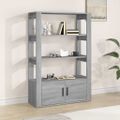 vidaXL Komoda sivý dub sonoma 80x30x119,5 cm spracované drevo