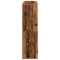 vidaXL Deliaca stena staré drevo 100x33x115 cm kompozitné drevo