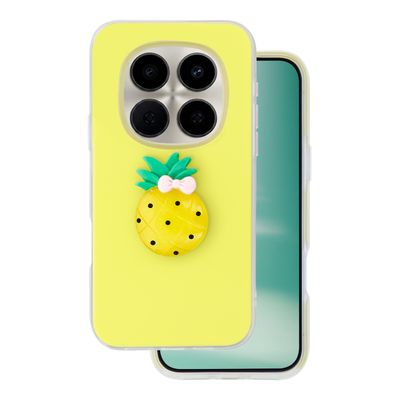 Ovocný 2v1 kryt pre Xiaomi Redmi Note 15 Pro 5G (EU) žltý