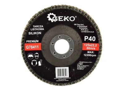 Lamelov&yacute; kot&uacute;č 125 mm, P40 GEKO