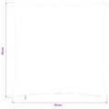 vidaXL Poťah na podložku 2 pcs HEERLEN Svetlosivá 55 x 55 cm manšestr