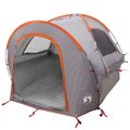 vidaXL Auto Stan 200 x 170 x 170 cm Šedá a oranžová Polyester a oceľ