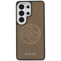 Puzdro Guess Perforated Logo MagSafe pre Samsung Galaxy S26 Ultra hnedá