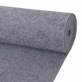 vidaXL Koberec Sivá 1,2 x 10 m Polyester