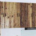 vidaXL Nástenná skrinka PORTO Staré drevo 60 x 31 x 100 cm