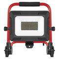 LED reflektor ELION 50W, červeno-čierny, IP65, 8000 lm, neutrálna biela