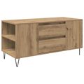 vidaXL Konferenčný stolík Remeselný dub 102 x 44,5 x 50 cm