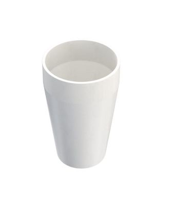 Granisil granitový květináč MONTI 55 cm Biely