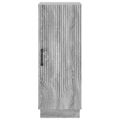 vidaXL Servírovacia skriňa Sivá sonoma 33 x 34,5 x 87 cm