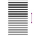 vidaXL Zebra roleta čierna 135x230 cm šírka látky 130,9cm polyester
