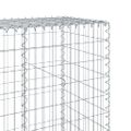 vidaXL Gabiónový kôš s krytom 900x50x200 cm pozinkované železo