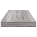 vidaXL Nástenné police 4 ks sivé sonoma 60x10x1,5 cm kompozitné drevo