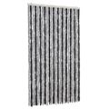 vidaXL Záves proti hmyzu sivý a čierny 100x220 cm ženilka