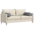 vidaXL Podložkové vankúše 2 pcs Tmavo šedá Ø 25 x 70 cm Mikrovlákno