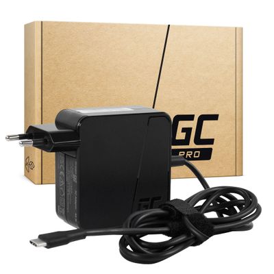 Green Cell AD134PV2 PRO nabíjačka/AC adaptér USB-C 65W pre notebooky/tablety/telefóny