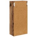 vidaXL Kúpeľňová nástenná skriňa Staré drevo 30 x 16 x 62,5 cm
