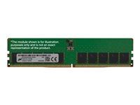 DDR5 - modul - 32 GB - DIMM 288-pin - 3200 MHz / PC5-51200 - CL52 - 1.1 V - nastavené na pretaktovanie - ECC - zelená