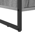 vidaXL Skriňa na topánky Sivý Sonoma 79 x 36 x 100 cm Kompozitné drevo