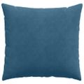 vidaXL Vankúše na pohovku 2 pcs Modrá 45 x 45 cm Kordúrová tkanina