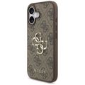 Etui Guess 4G Big Logo do iPhone 17      brązowy