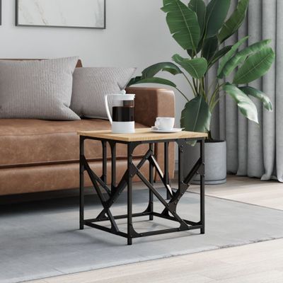 vidaXL Konferenčný stolík dub sonoma 45x45x47,5 cm kompozitné drevo