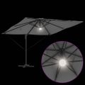 vidaXL Roma Parasol Antracit 286 x 284 x 270 cm Hliník a polyester