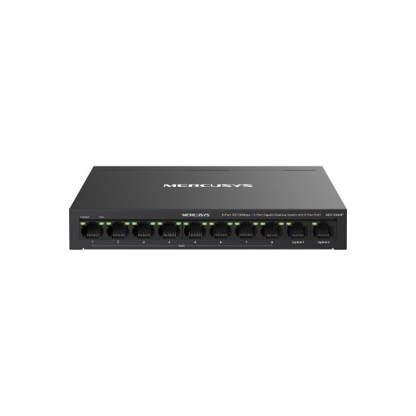 Mercusys MS110CMP 8xFe 2xGb(8xPoE+)