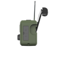 Rádio KRUGER & MATZ KM0835 SOS FM/ AM, Bluetooth, powerbanka 2000mAh, svietidlo, solar, dynamo